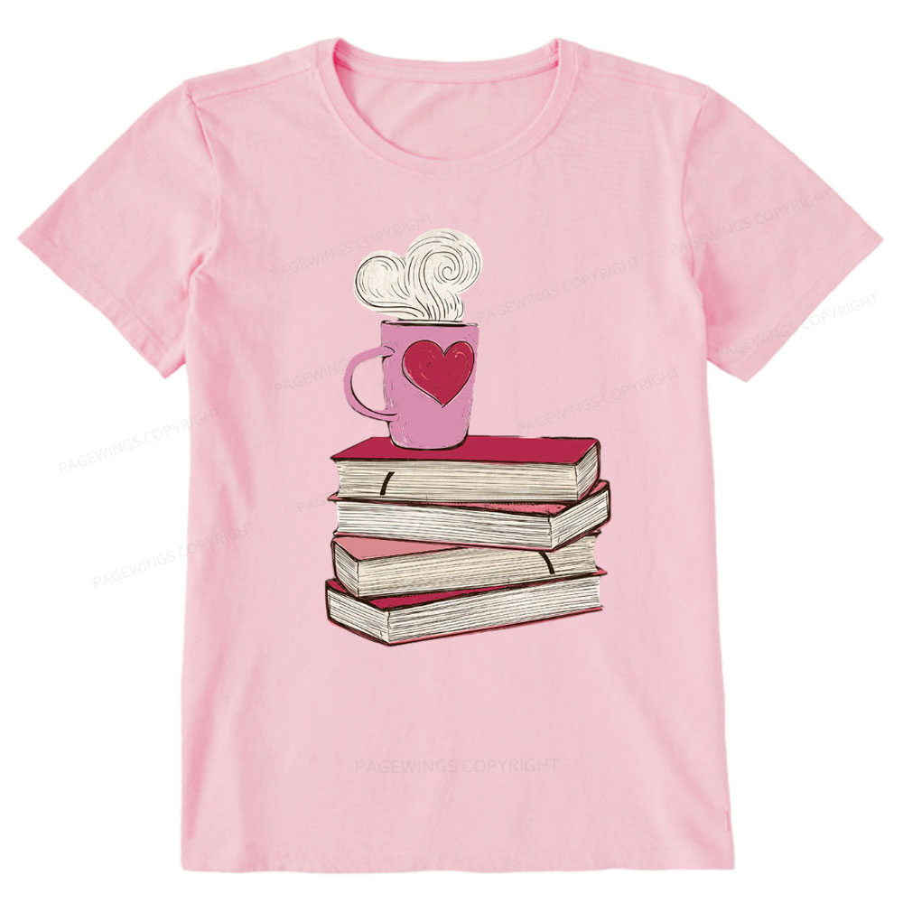 Pagewing Valentine's Day Gift for the Book Lover Unisex Classic T-shirt