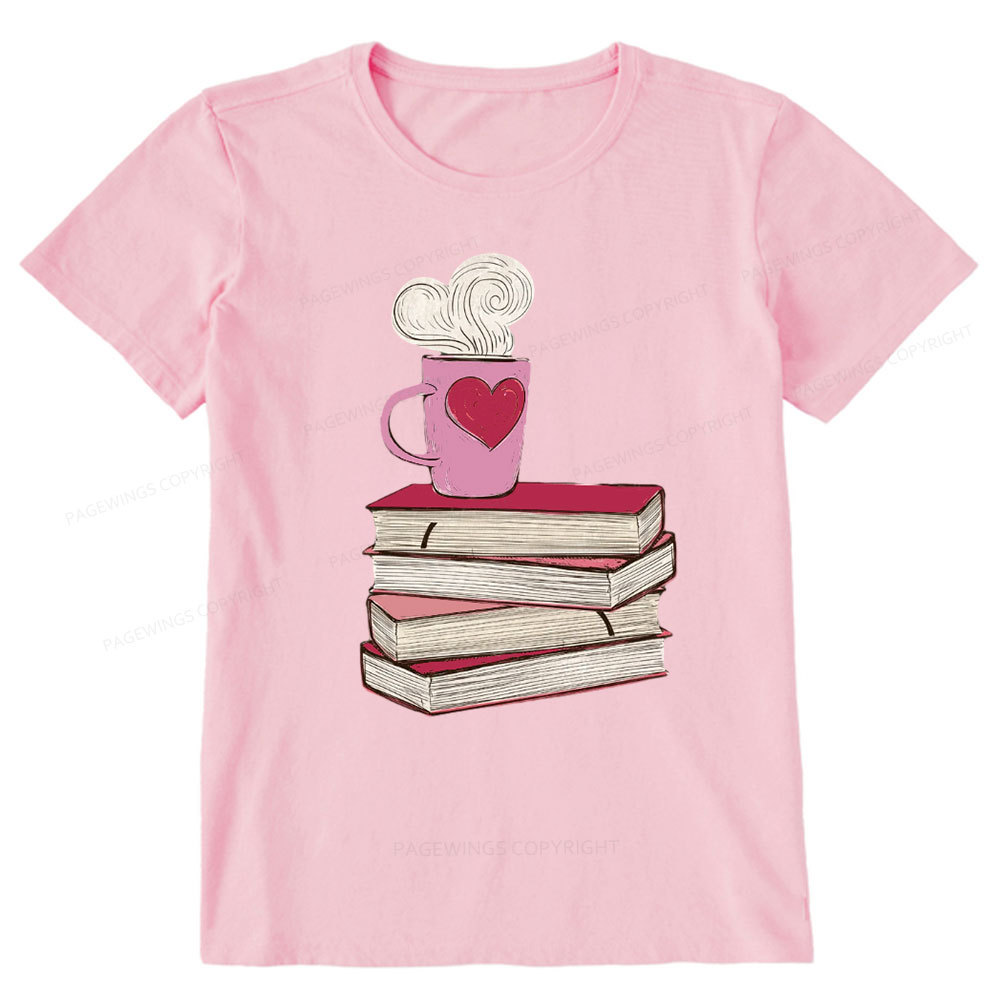 Pagewing Valentine's Day Gift for the Book Lover Unisex Classic T-shirt