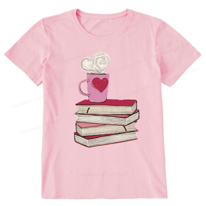 Pagewing Valentine's Day Gift for the Book Lover Unisex Classic T-shirt