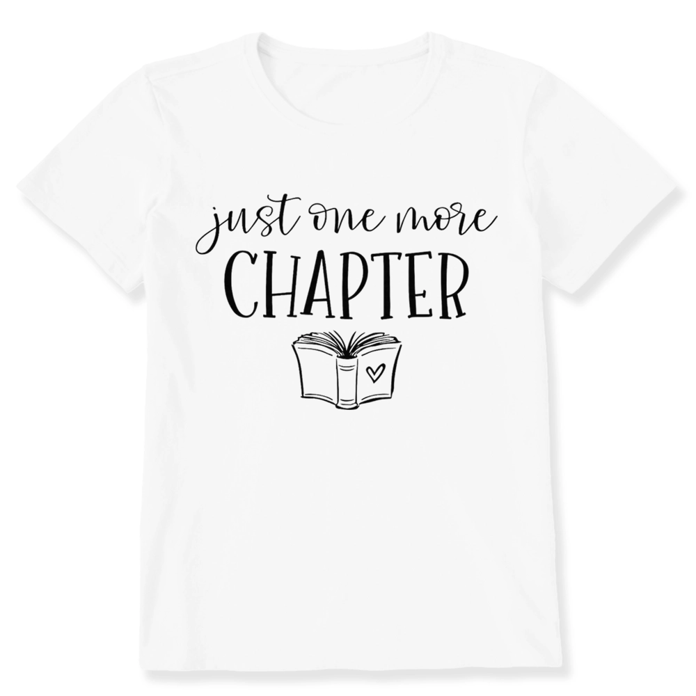 Pagewings Just One More Chapter Reading Book Unisex Classic T-shirt
