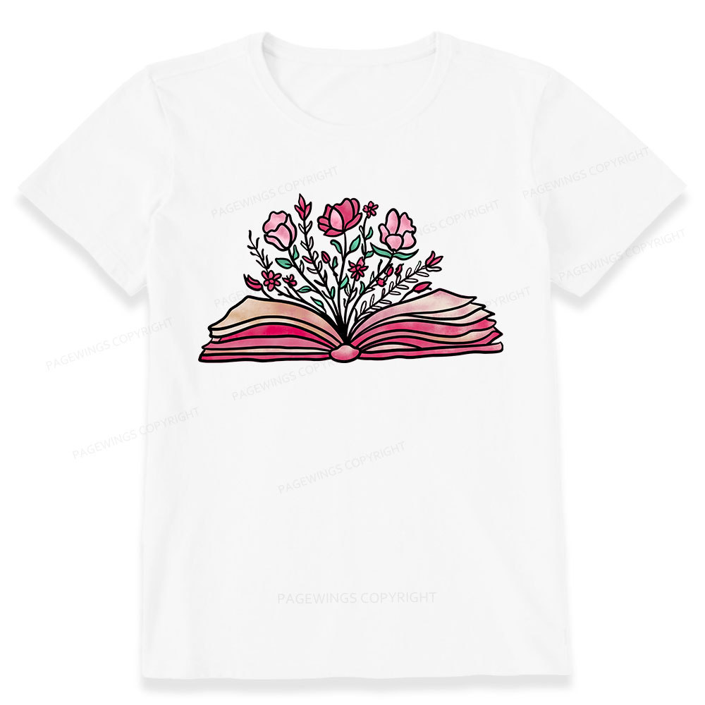 Pagewings Booktrovert Definition Funny Book Lover Png Unisex Classic T-shirt