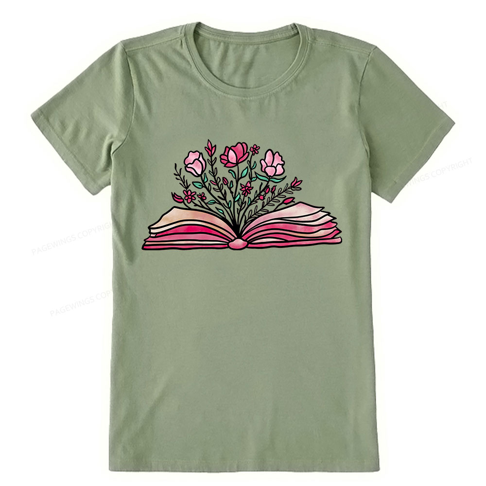 Pagewings Booktrovert Definition Funny Book Lover Png Unisex Classic T-shirt