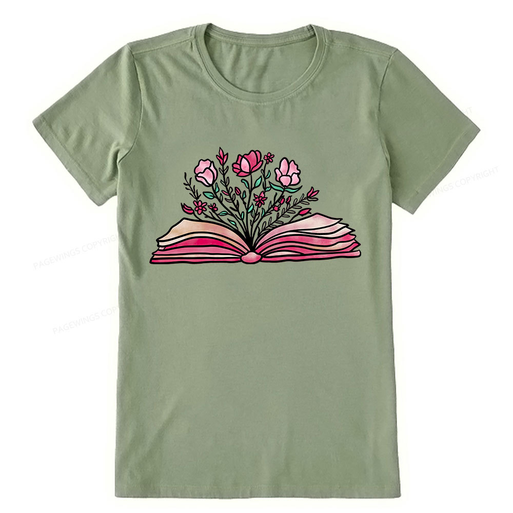 Pagewings Booktrovert Definition Funny Book Lover Png Unisex Classic T-shirt