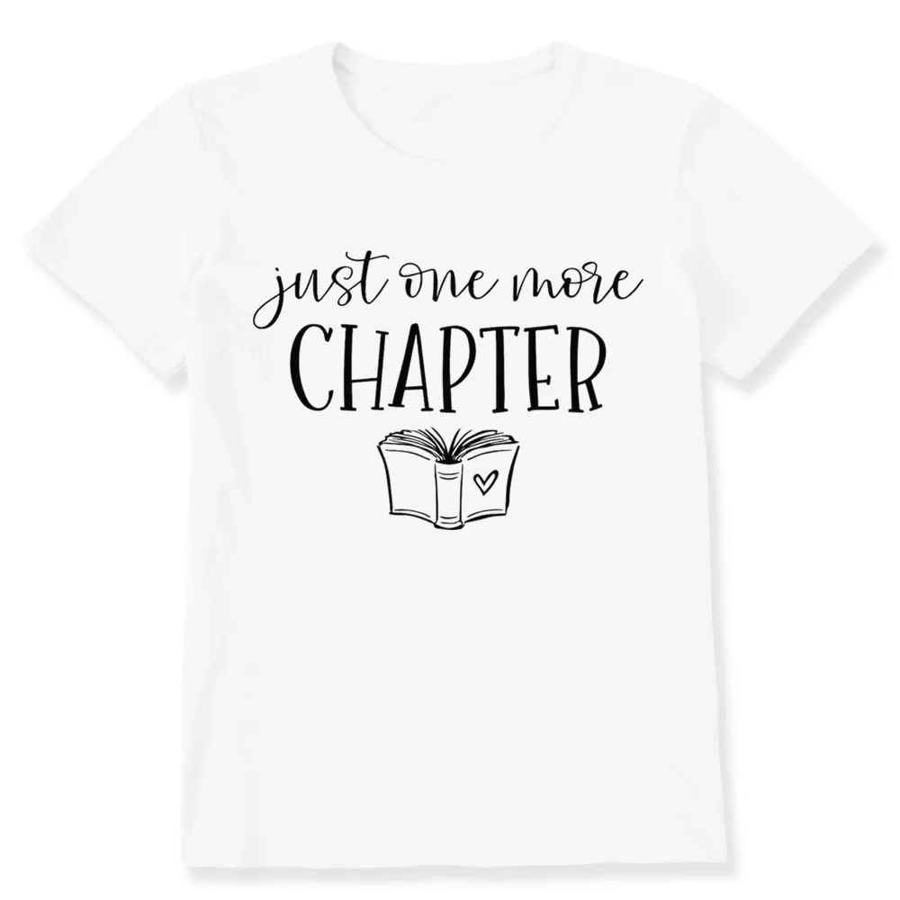 Pagewings Just One More Chapter Reading Book Unisex Classic T-shirt