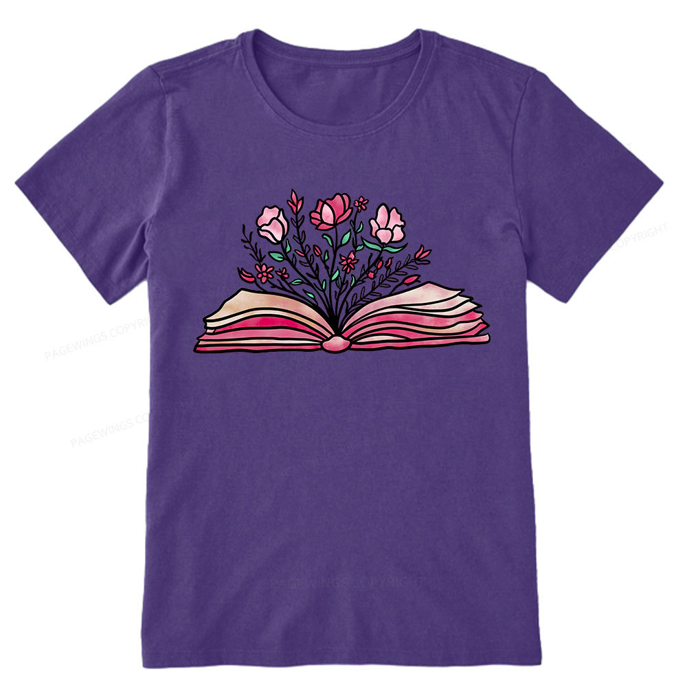 Pagewings Booktrovert Definition Funny Book Lover Png Unisex Classic T-shirt