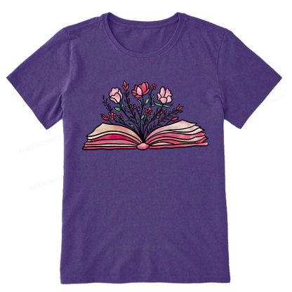Pagewings Booktrovert Definition Funny Book Lover Png Unisex Classic T-shirt