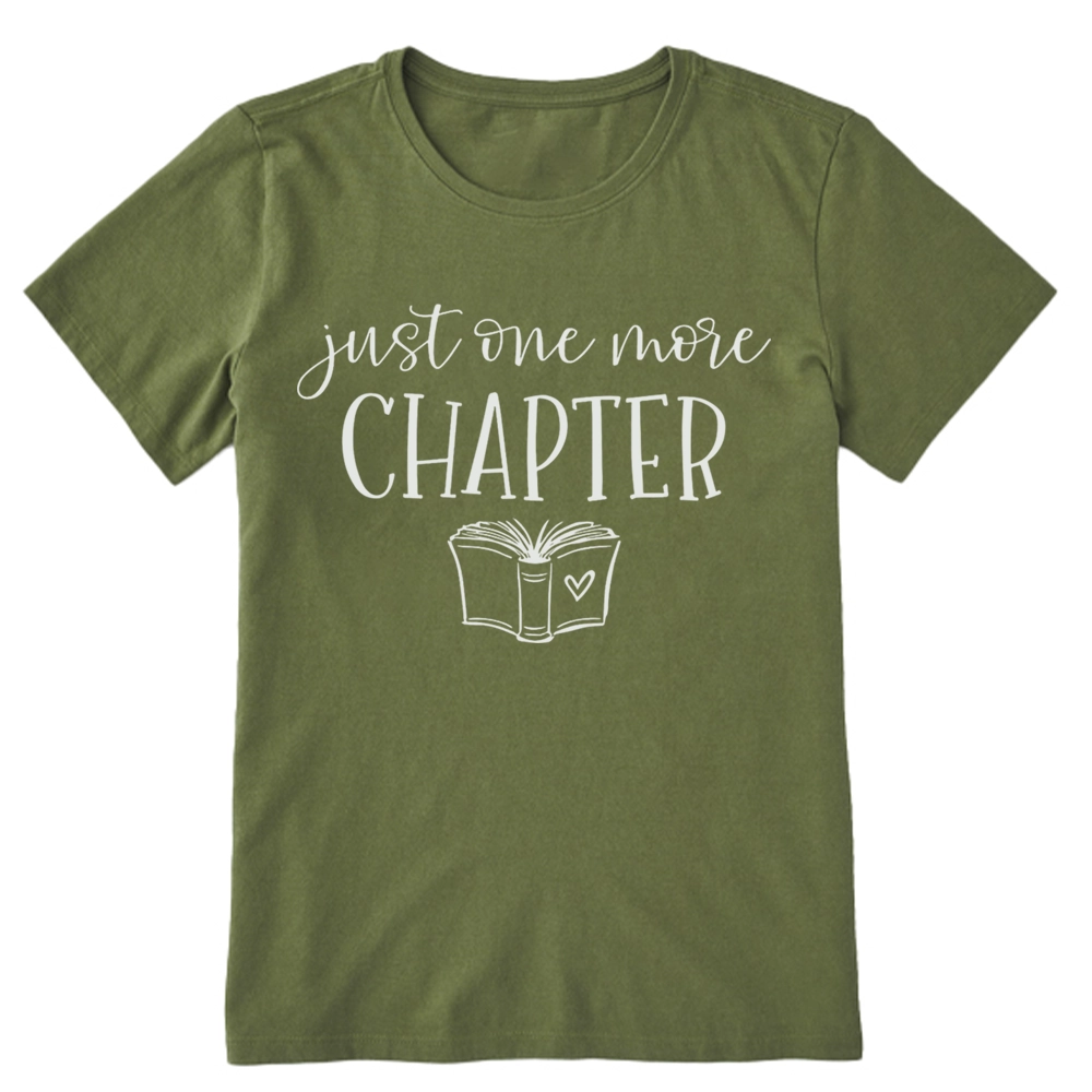 Pagewings Just One More Chapter Reading Book Unisex Classic T-shirt