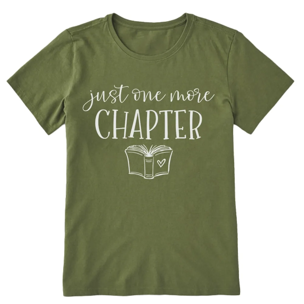 Pagewings Just One More Chapter Reading Book Unisex Classic T-shirt