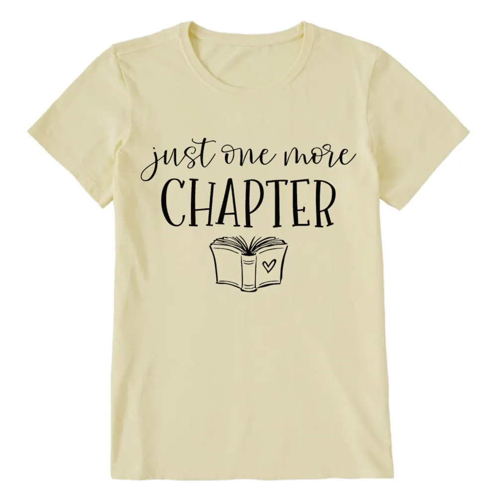 Pagewings Just One More Chapter Reading Book Unisex Classic T-shirt