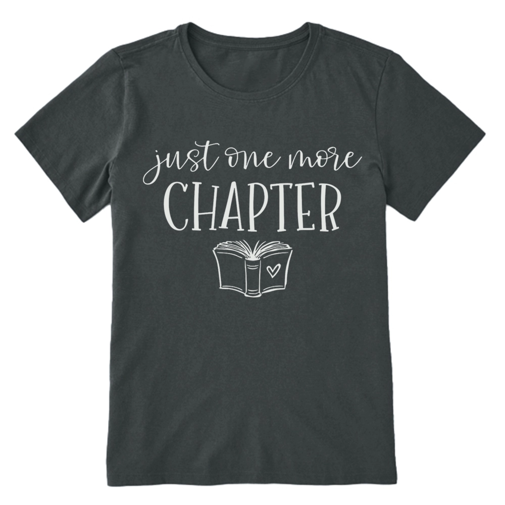Pagewings Just One More Chapter Reading Book Unisex Classic T-shirt