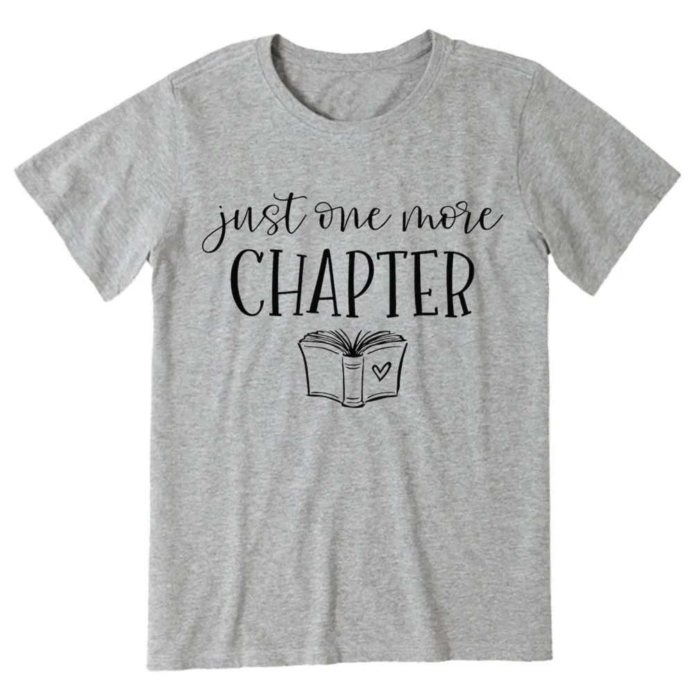 Pagewings Just One More Chapter Reading Book Unisex Classic T-shirt