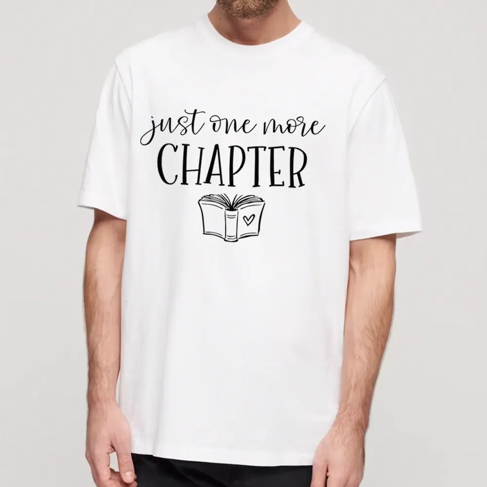 Pagewings Just One More Chapter Reading Book Unisex Classic T-shirt
