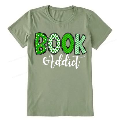 Pagewingsread t Patrick's Day Gift for bookworm,Book Lovers Unisex Classic T-shirt