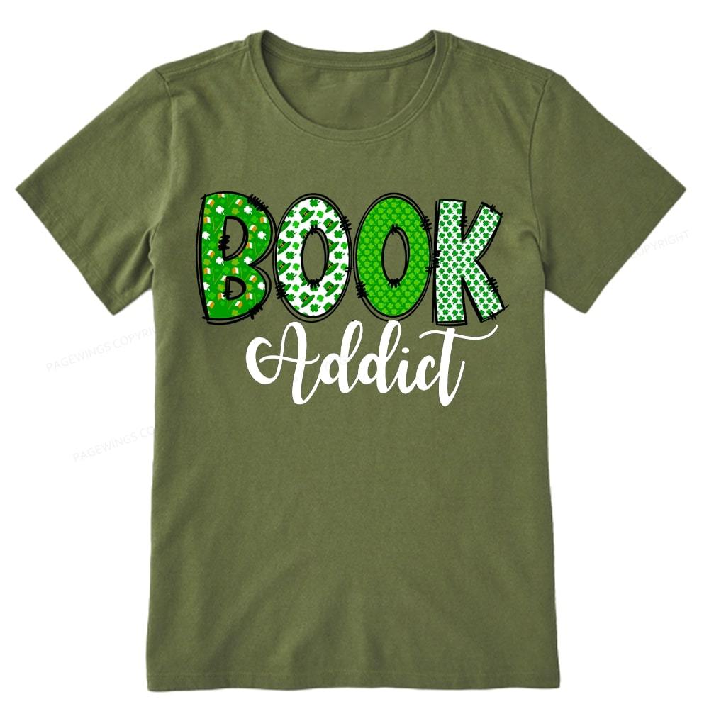 Pagewingsread t Patrick's Day Gift for bookworm,Book Lovers Unisex Classic T-shirt