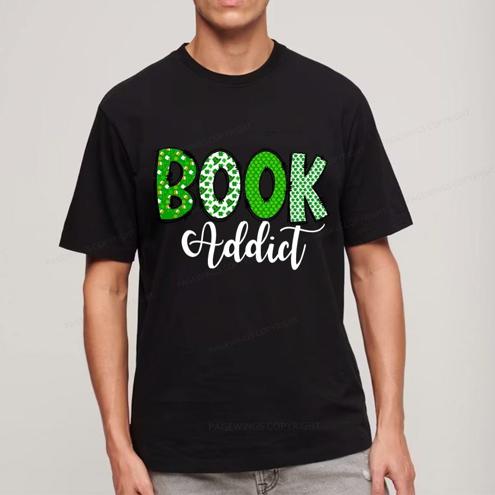 Pagewingsread t Patrick's Day Gift for bookworm,Book Lovers Unisex Classic T-shirt