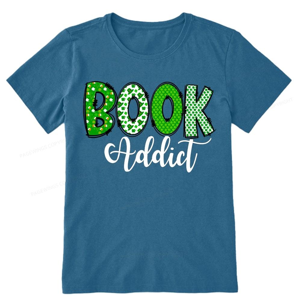 Pagewingsread t Patrick's Day Gift for bookworm,Book Lovers Unisex Classic T-shirt