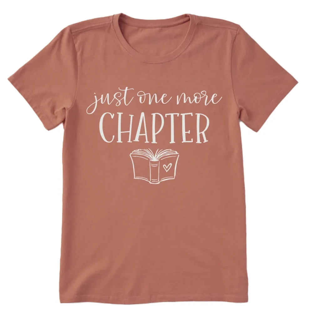 Pagewings Just One More Chapter Reading Book Unisex Classic T-shirt