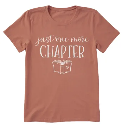 Pagewings Just One More Chapter Reading Book Unisex Classic T-shirt