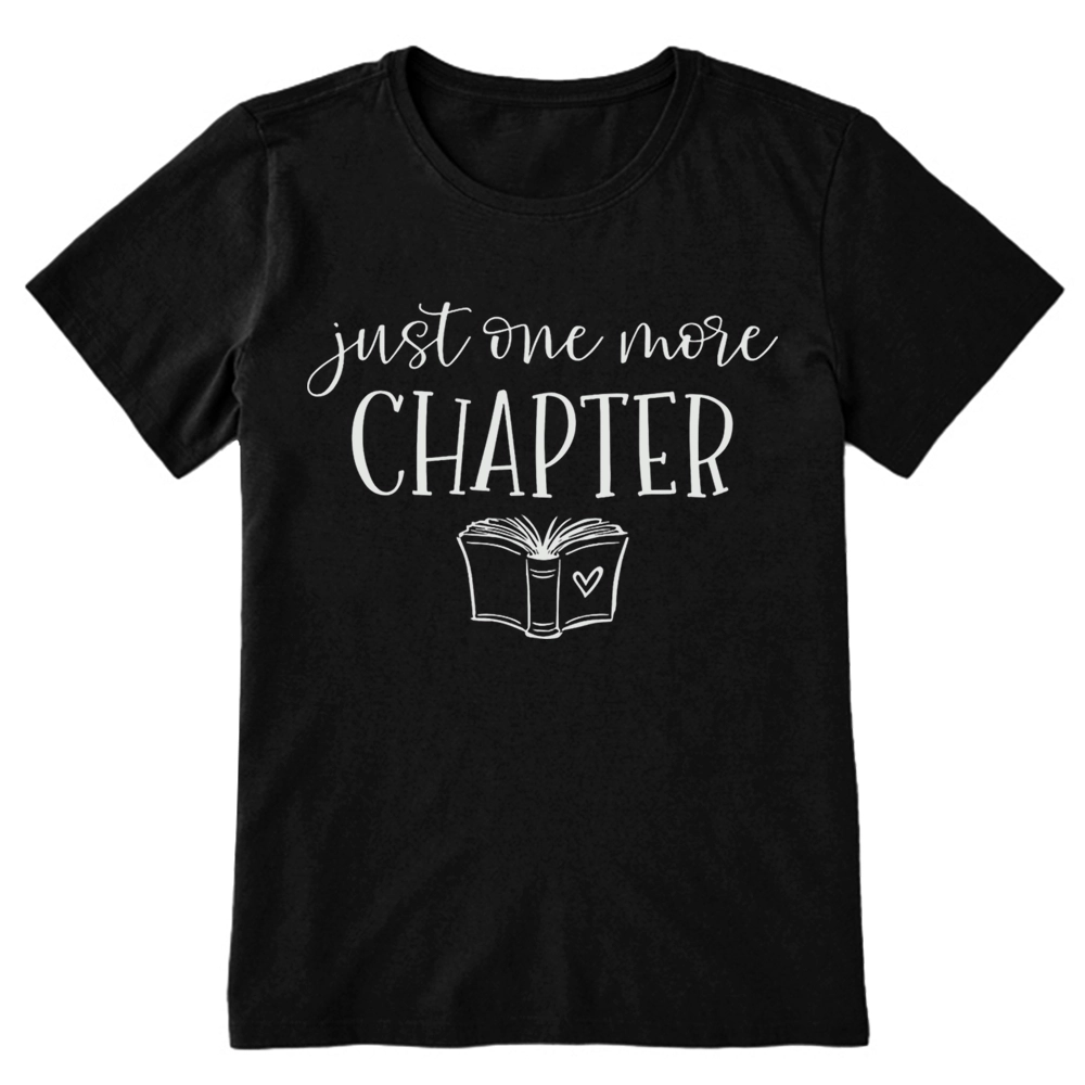 Pagewings Just One More Chapter Reading Book Unisex Classic T-shirt