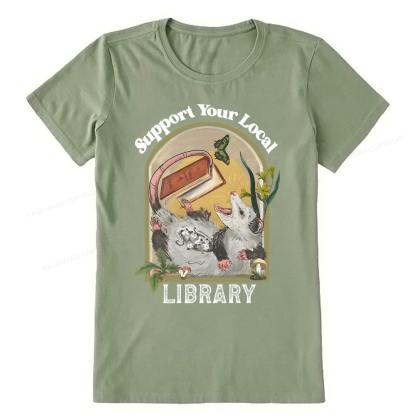 Pagewings Library Readers Make Leaders Jersey Short Sleeve Tee Unisex Classic T-shirt