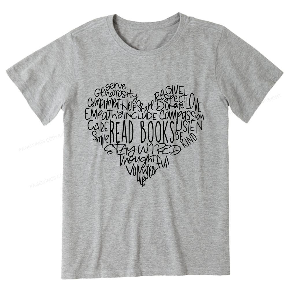 Pagewings Read Books Unisex Classic T-shirt