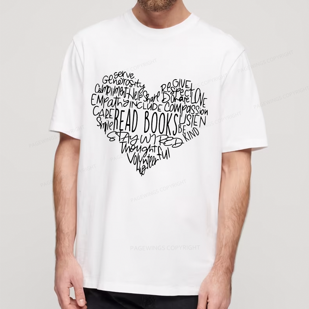 Pagewings Read Books Unisex Classic T-shirt