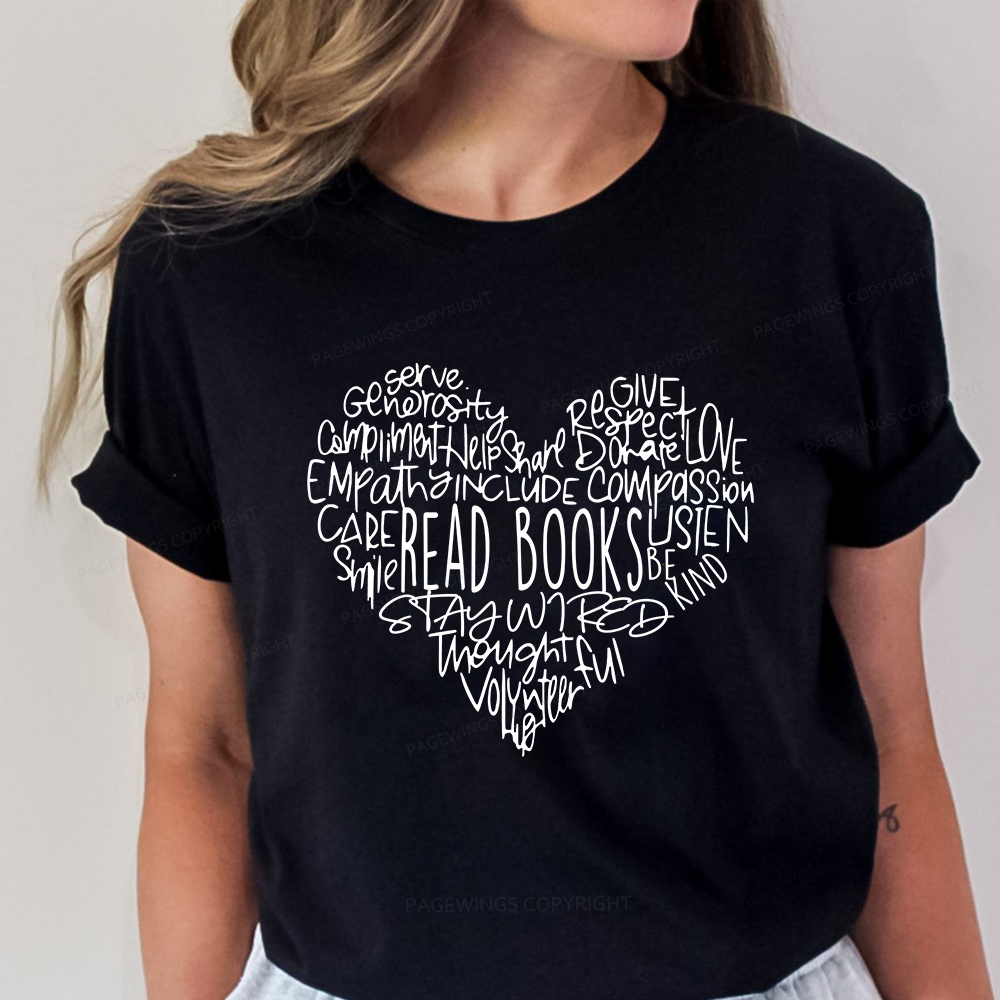 Pagewings Read Books Unisex Classic T-shirt