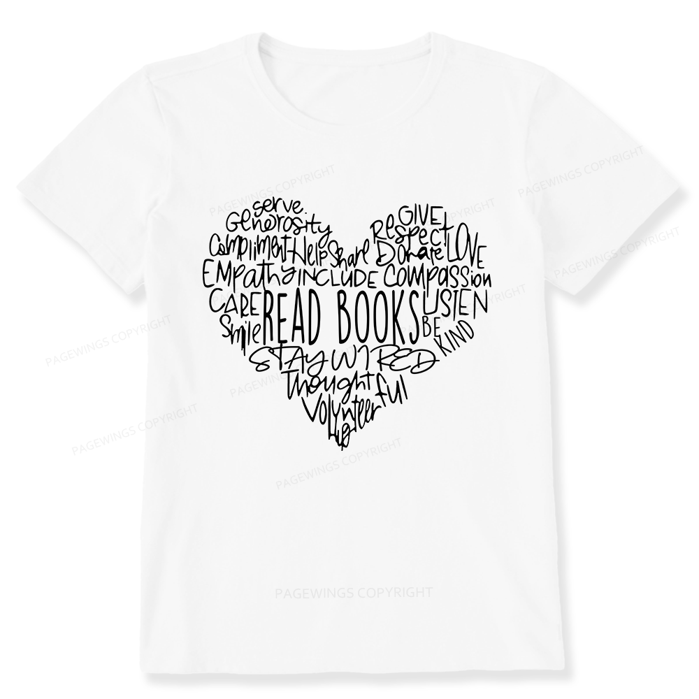 Pagewings Read Books Unisex Classic T-shirt