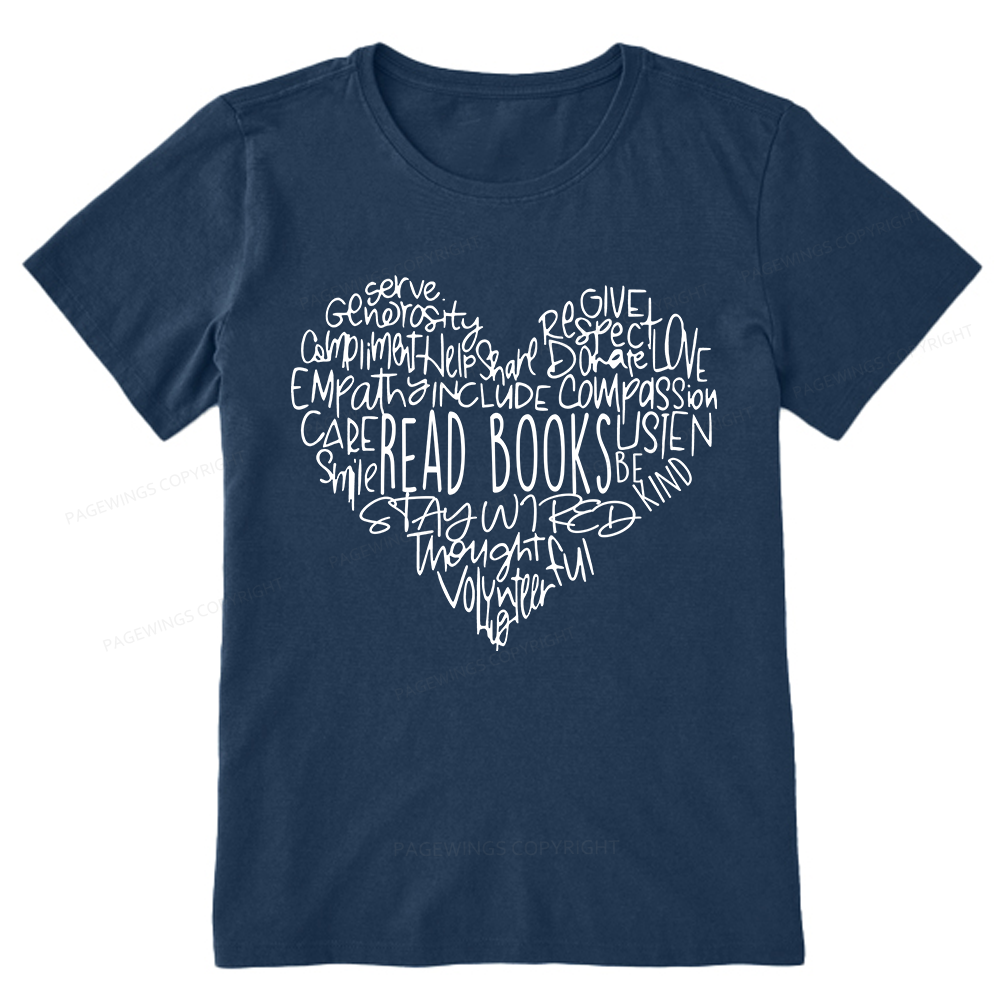 Pagewings Read Books Unisex Classic T-shirt