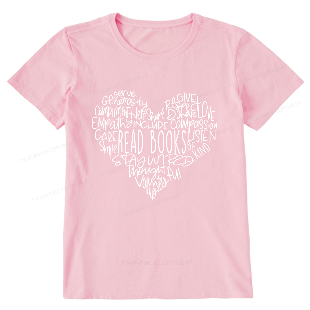 Pagewings Read Books Unisex Classic T-shirt