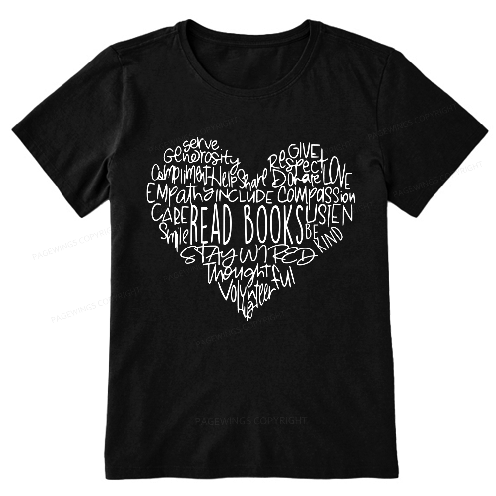 Pagewings Read Books Unisex Classic T-shirt