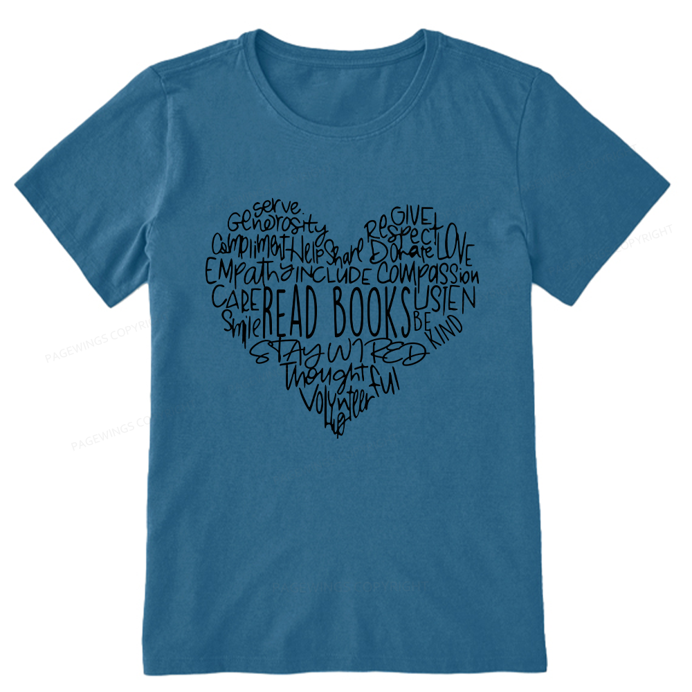 Pagewings Read Books Unisex Classic T-shirt