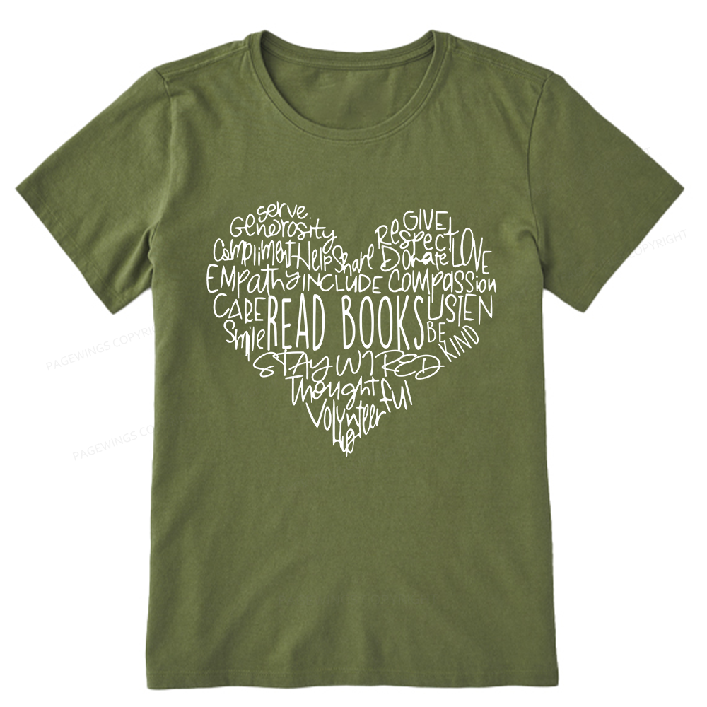 Pagewings Read Books Unisex Classic T-shirt