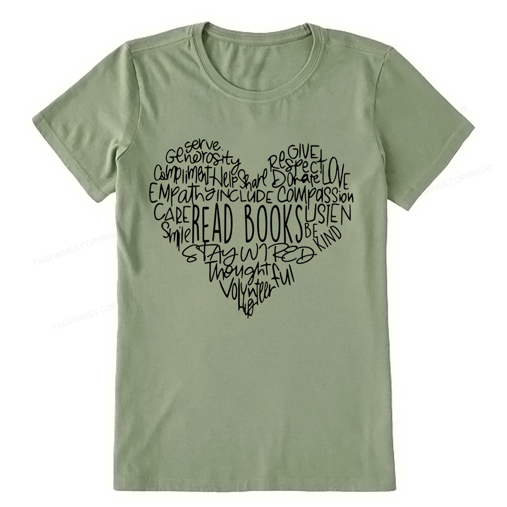 Pagewings Read Books Unisex Classic T-shirt