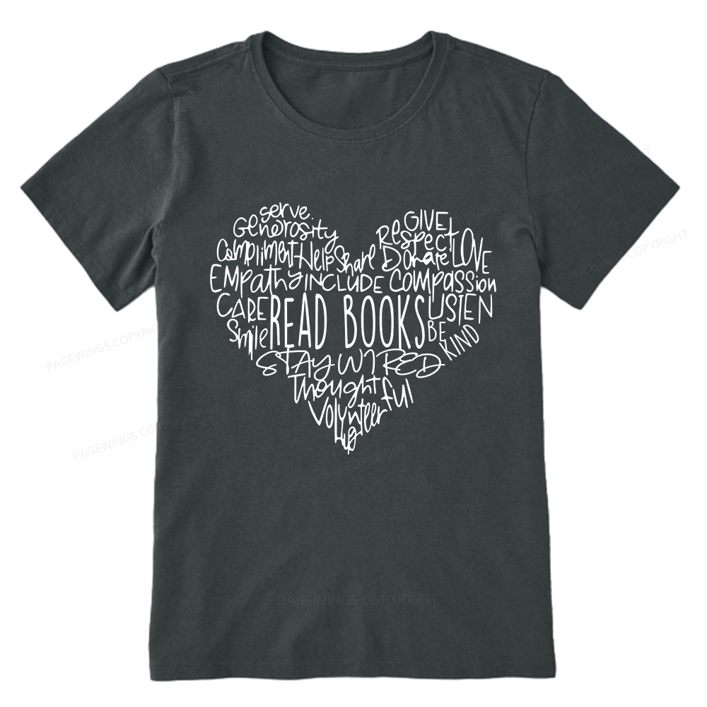 Pagewings Read Books Unisex Classic T-shirt