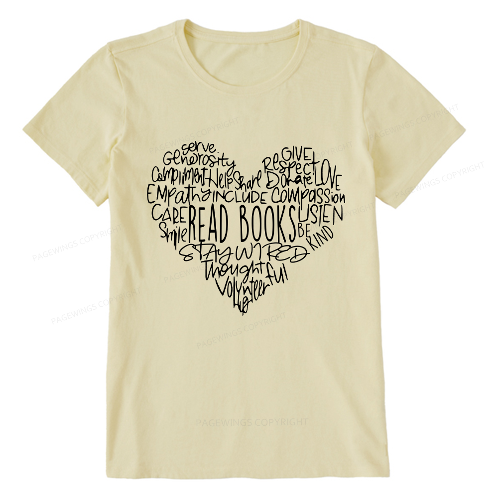 Pagewings Read Books Unisex Classic T-shirt