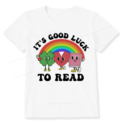 Pagewings St. Patrick's Day Librarian Unisex Classic T-shirt