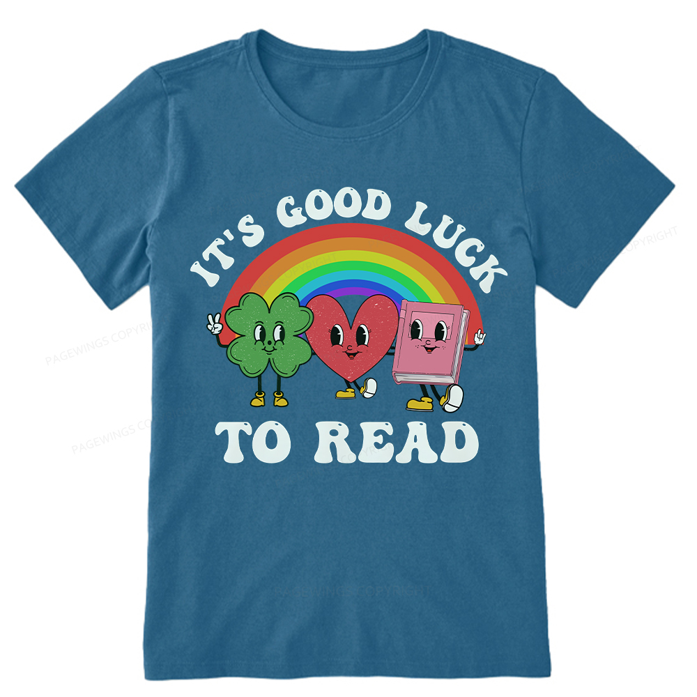 Pagewings St. Patrick's Day Librarian Unisex Classic T-shirt