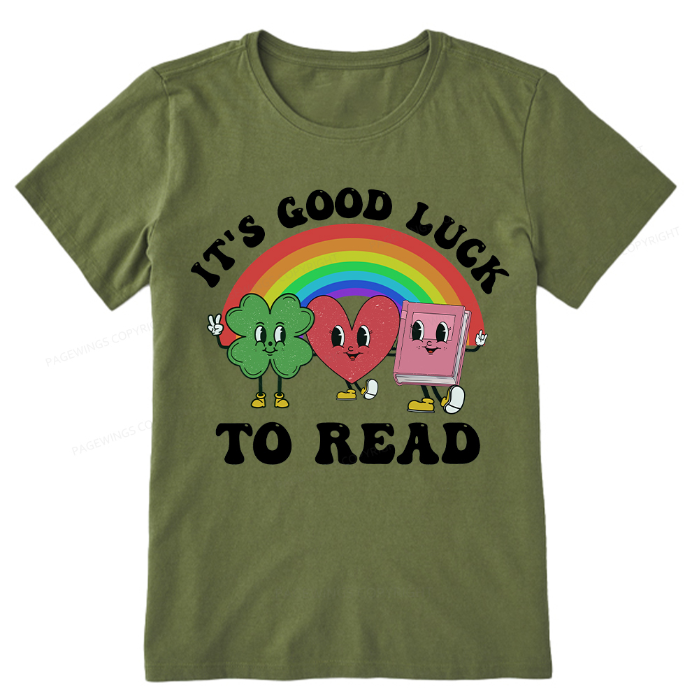 Pagewings St. Patrick's Day Librarian Unisex Classic T-shirt