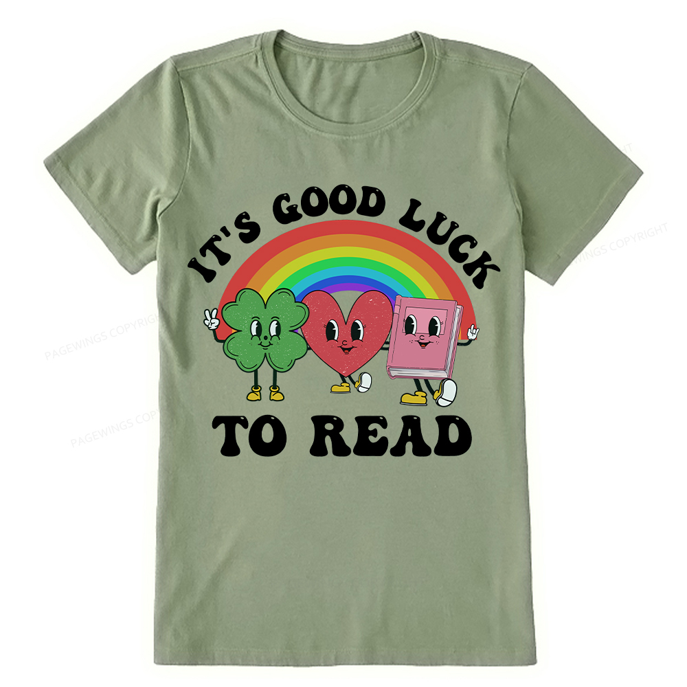 Pagewings St. Patrick's Day Librarian Unisex Classic T-shirt