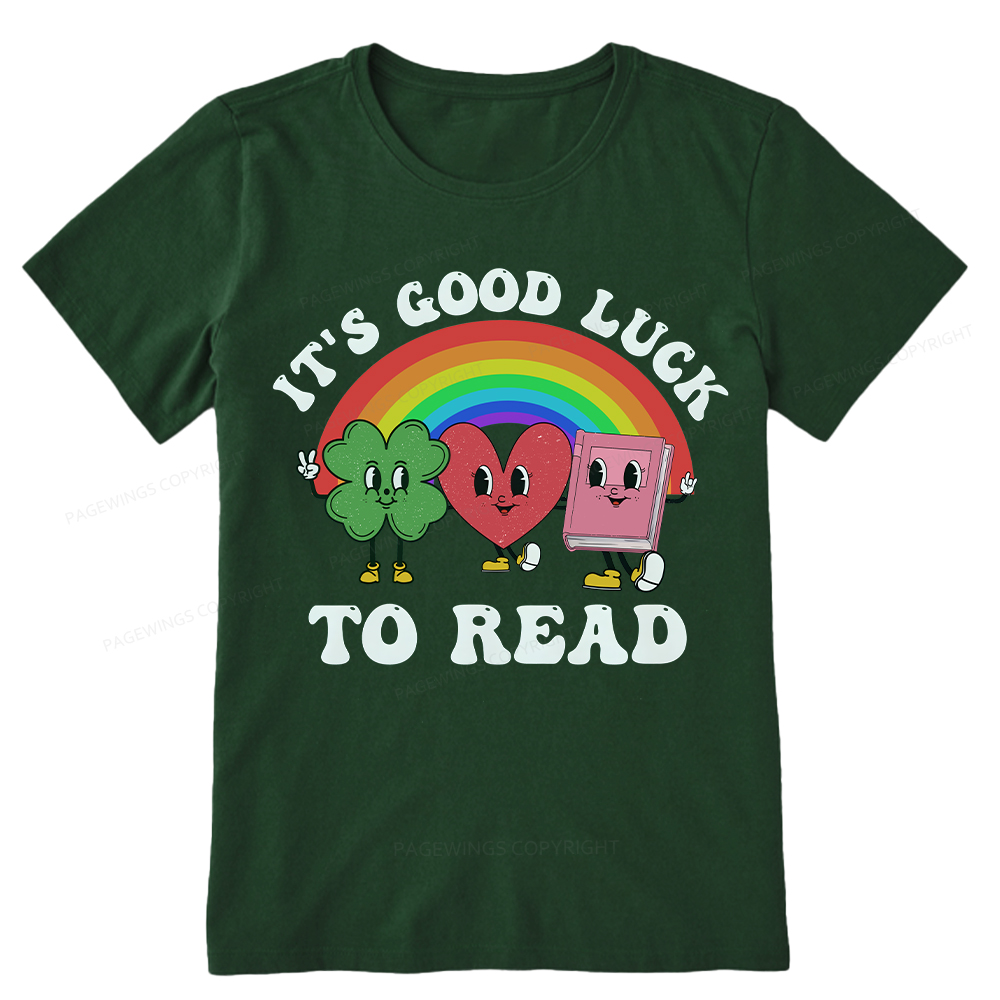 Pagewings St. Patrick's Day Librarian Unisex Classic T-shirt