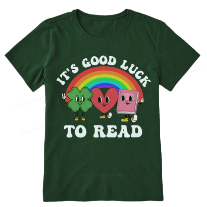Pagewings St. Patrick's Day Librarian Unisex Classic T-shirt