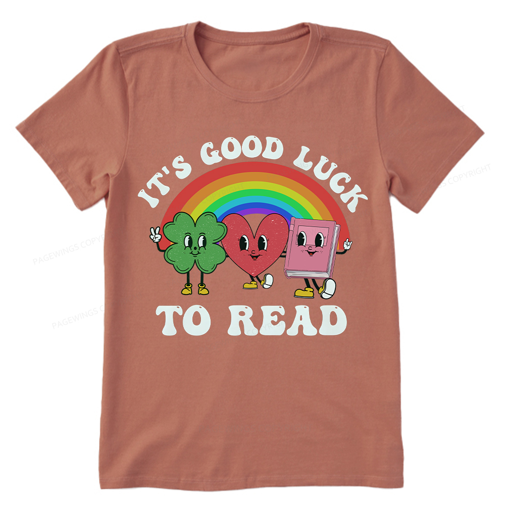 Pagewings St. Patrick's Day Librarian Unisex Classic T-shirt