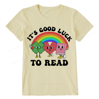 Pagewings St. Patrick's Day Librarian Unisex Classic T-shirt