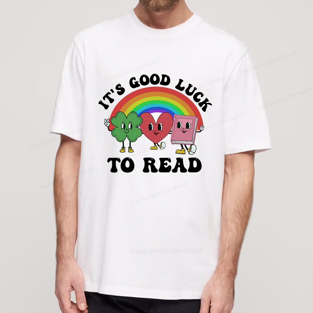 Pagewings St. Patrick's Day Librarian Unisex Classic T-shirt