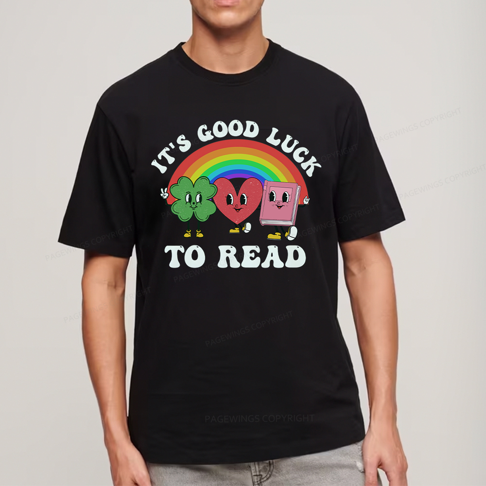 Pagewings St. Patrick's Day Librarian Unisex Classic T-shirt