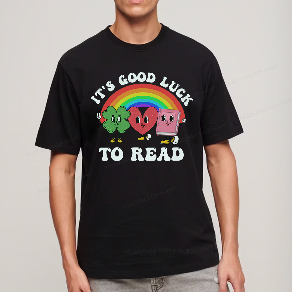 Pagewings St. Patrick's Day Librarian Unisex Classic T-shirt