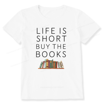 Pagewings Buy The Books Unisex Tee Unisex Classic T-shirt