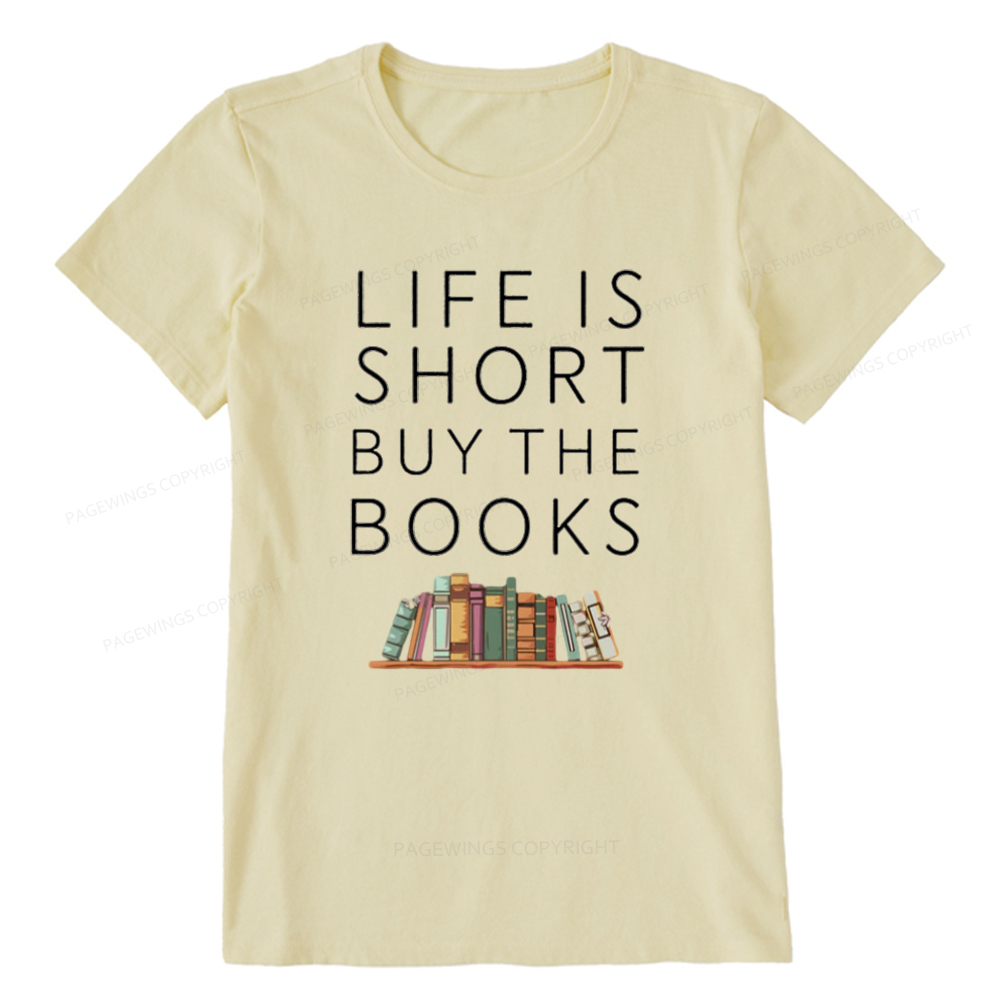 Pagewings Buy The Books Unisex Tee Unisex Classic T-shirt