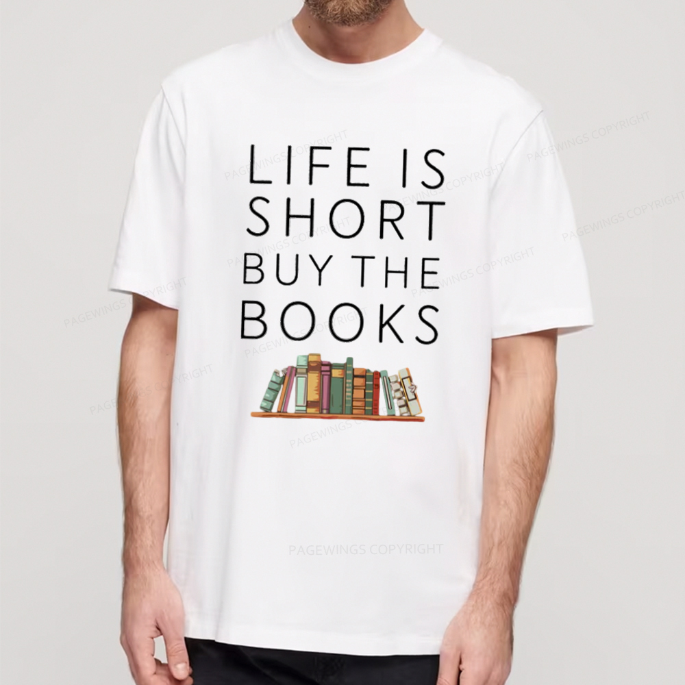 Pagewings Buy The Books Unisex Tee Unisex Classic T-shirt